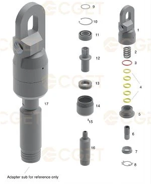 25K Universal Water Swivel 25K Universal Water Swivel